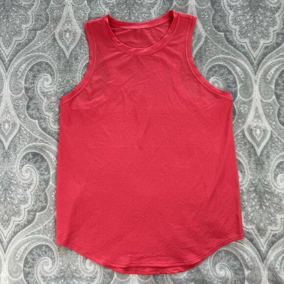 Womens Lululemon High-Neck Running and Training Tank Top - Picture 1 of 4